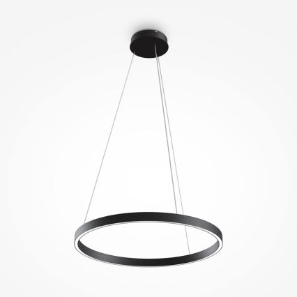 MOD058PL-L32B4K - LED luster na sajli RIM LED/37W/230V 4000K pr. 60 cm crno