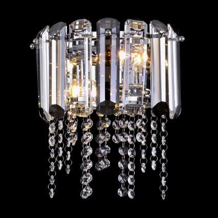 Maytoni MOD097WL-02CH - Zidna lampa HAIL 2xE14/40W/230V sjajni krom