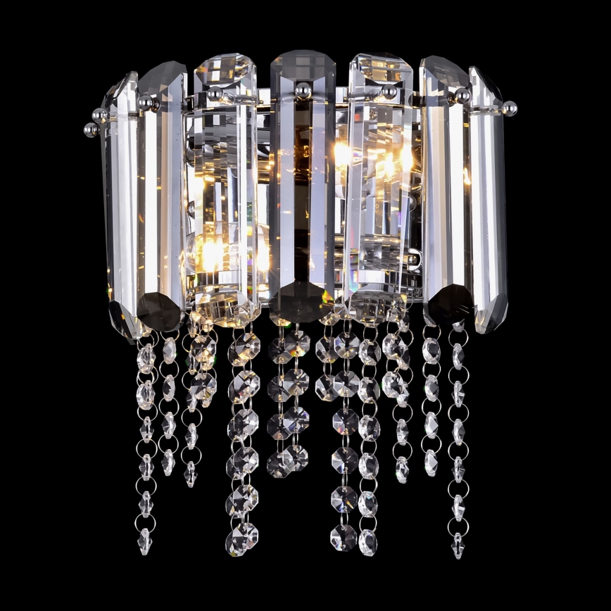 Maytoni MOD097WL-02CH - Zidna lampa HAIL 2xE14/40W/230V sjajni krom