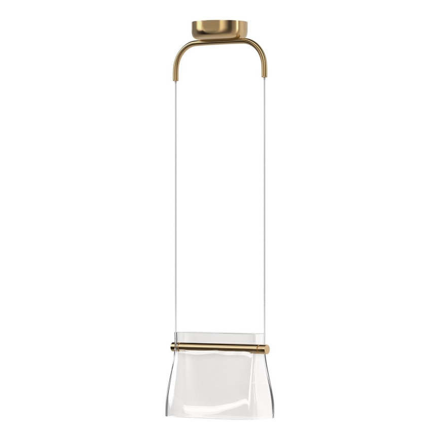 Maytoni MOD170PL-L8BS3K - LED luster na sajli CABARET LED/8W/230V zlatna