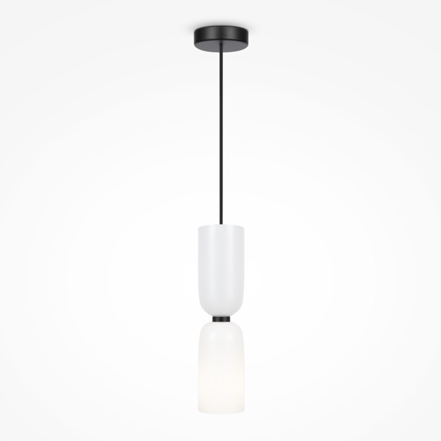 Maytoni MOD177PL-01W - Luster na sajli MEMORY 1xE14/40W/230V bela
