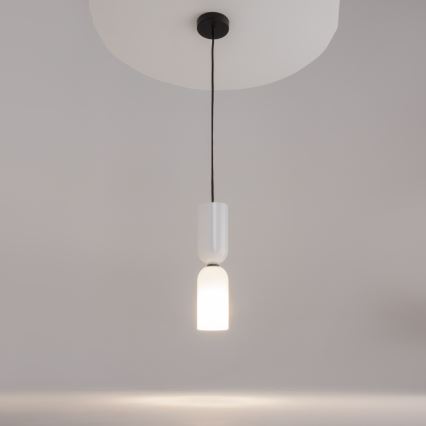 Maytoni MOD177PL-01W - Luster na sajli MEMORY 1xE14/40W/230V bela