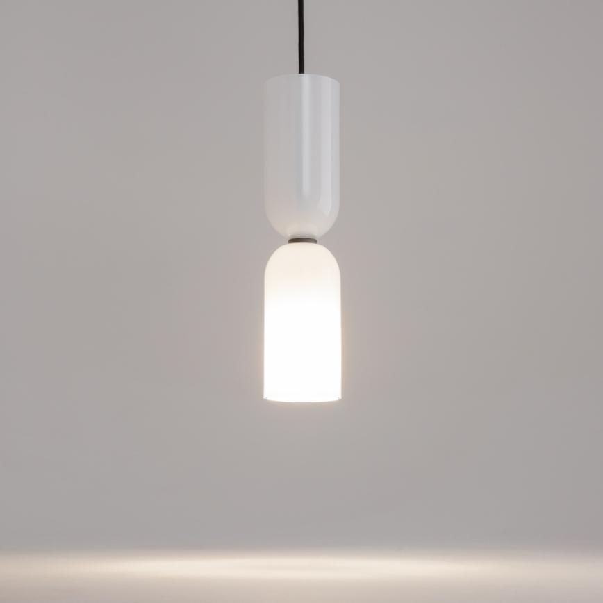 Maytoni MOD177PL-01W - Luster na sajli MEMORY 1xE14/40W/230V bela