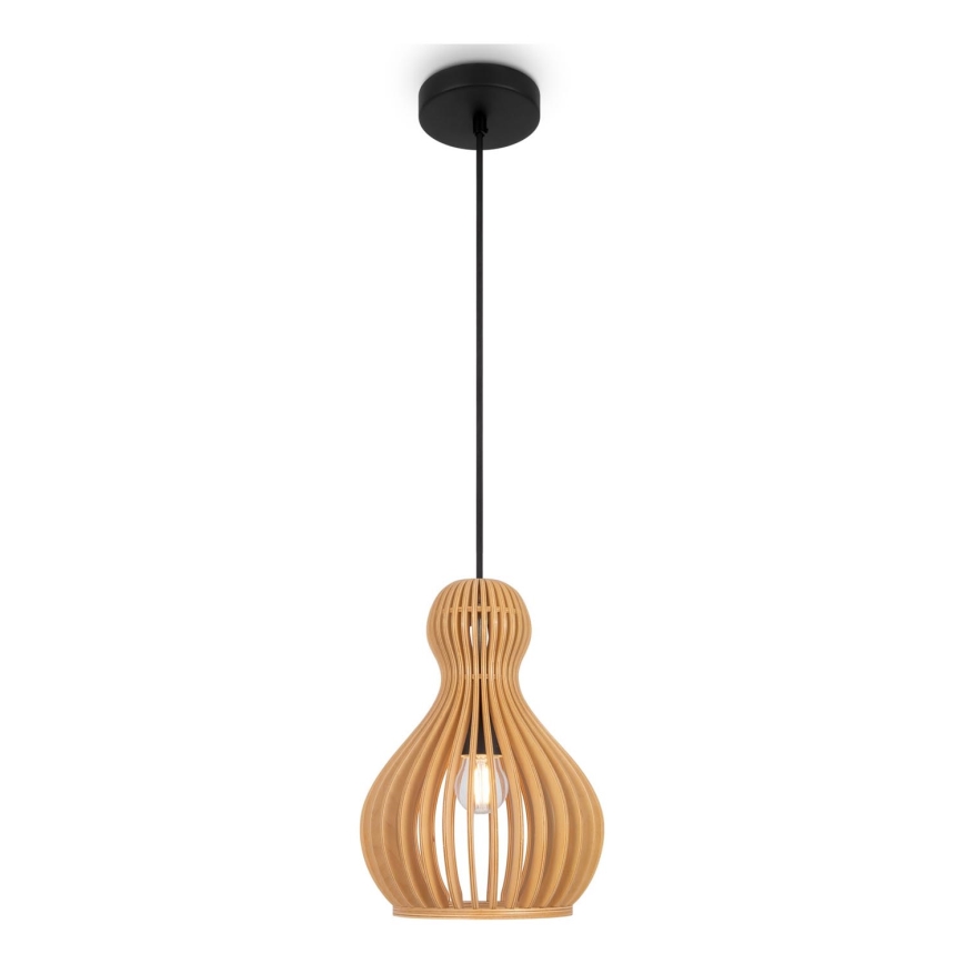 Maytoni MOD192PL-01W - Luster na sajli ROOTS 1xE27/40W/230V pr. 20 cm bež