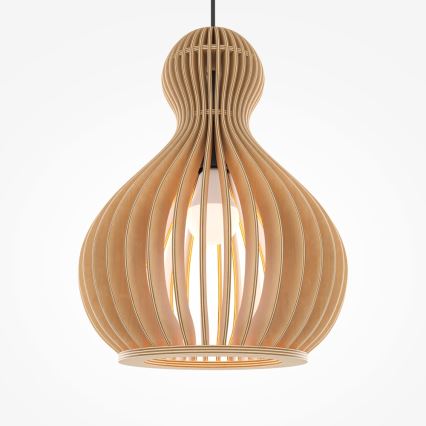 Maytoni MOD192PL-01W1 - Luster na sajli ROOTS 1xE27/40W/230V pr. 30 cm bež