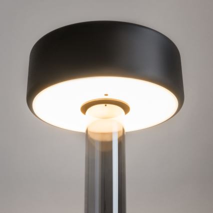 Maytoni MOD229TL-L3B3K3 - LED Prigušiva punjiva prenosna stona lampa LED/3W/5V 2200-4000K crno/sivo