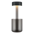 Maytoni MOD229TL-L3B3K3 - LED prigušiva punjiva prenosna stona lampa LED/3W/5V 2200-4000K 2000 mAh crna/siva