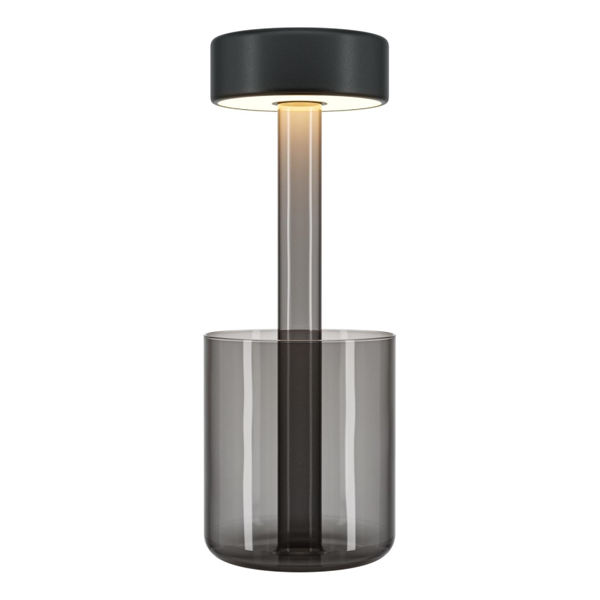 Maytoni MOD229TL-L3B3K3 - LED Prigušiva punjiva prenosna stona lampa LED/3W/5V 2200-4000K crno/sivo