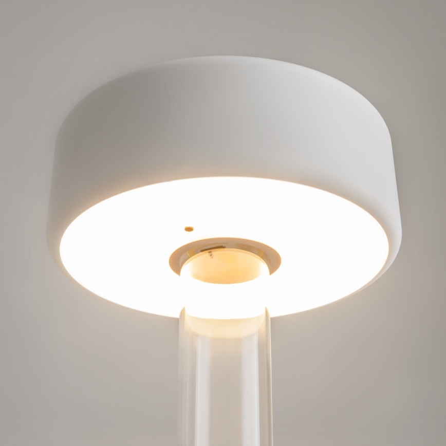 Maytoni MOD229TL-L3W3K1 - LED Prigušiva punjiva prenosna stona lampa LED/3W/5V 2200-4000K bela/prozirna