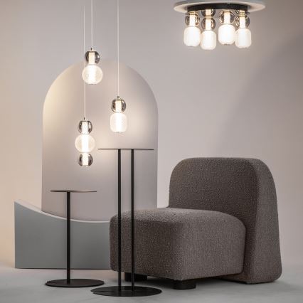 Maytoni MOD273CL-L60CH3K - LED Plafonjera DROP 4xLED/15W/230V pr. 43 cm sjajni krom
