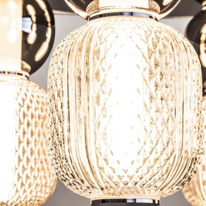 Maytoni MOD273CL-L60CH3K - LED Plafonjera DROP 4xLED/15W/230V pr. 43 cm sjajni krom