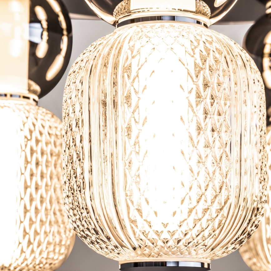 Maytoni MOD273CL-L60CH3K - LED Plafonjera DROP 4xLED/15W/230V pr. 43 cm sjajni krom
