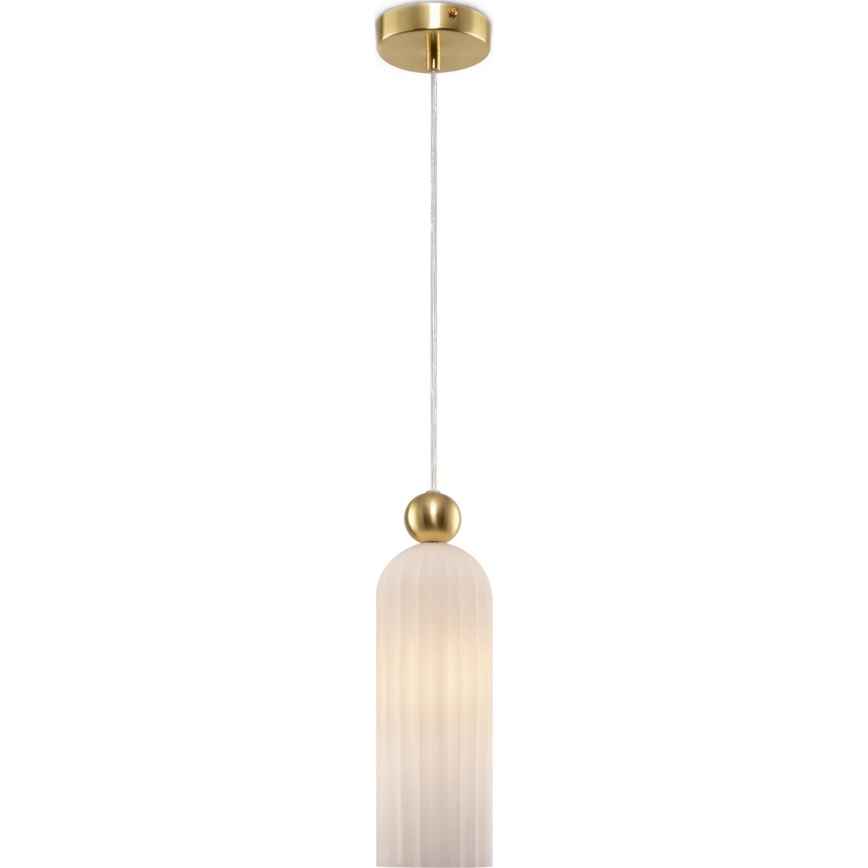 Maytoni MOD302PL-01W - Luster na sajli ANTIC 1xE14/40W/230V zlatna/bela