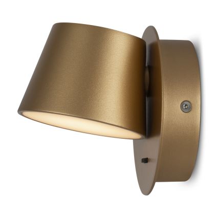 Maytoni MOD421WL-L6BS3K - LED Zidna lampa PIXEL LED/7W/230V 3000K zlatna