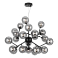 Maytoni MOD545PL-24B - Luster na sajli DALLAS 24xG9/28W/230V crno