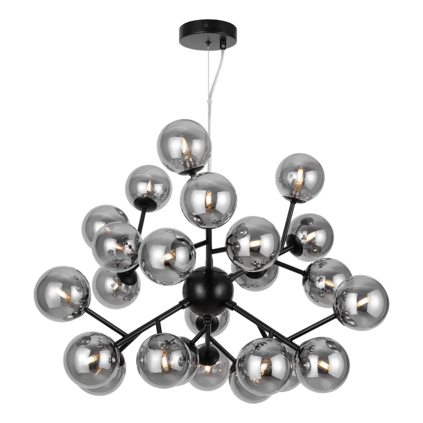 Maytoni MOD545PL-24B - Luster na sajli DALLAS 24xG9/28W/230V crno