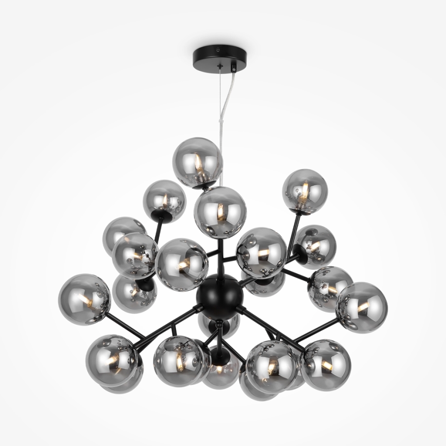 Maytoni MOD545PL-24B - Luster na sajli DALLAS 24xG9/28W/230V crno