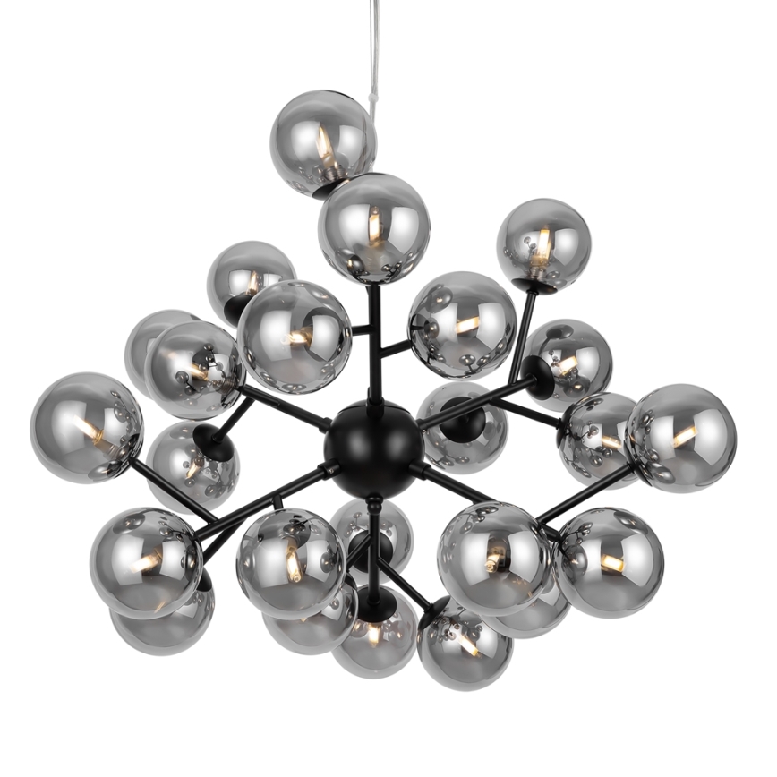Maytoni MOD545PL-24B - Luster na sajli DALLAS 24xG9/28W/230V crno