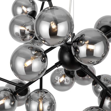 Maytoni MOD545PL-24B - Luster na sajli DALLAS 24xG9/28W/230V crno