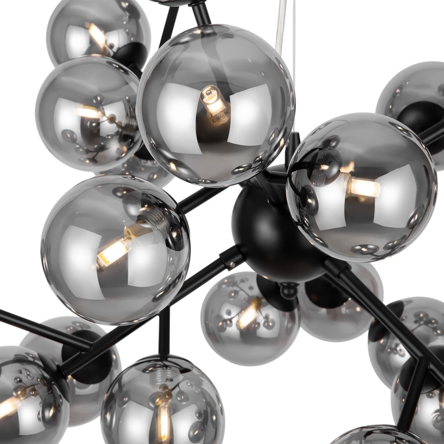 Maytoni MOD545PL-24B - Luster na sajli DALLAS 24xG9/28W/230V crno