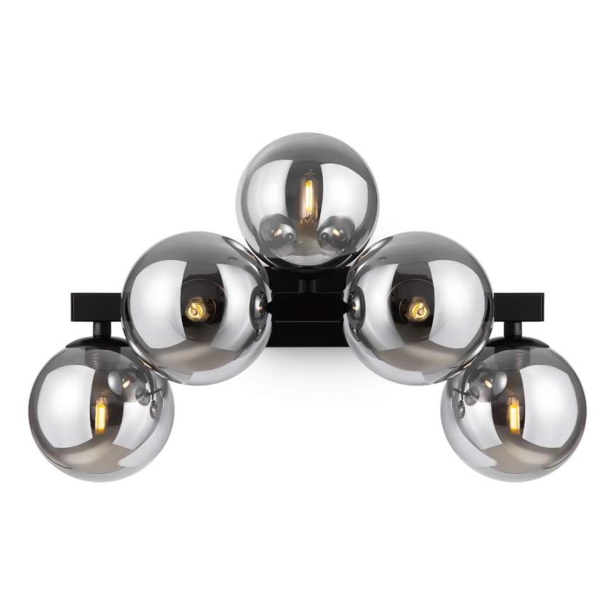 Maytoni MOD547WL-05B - Zidna lampa DALLAS 5xG9/28W/230V crno
