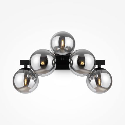 Maytoni MOD547WL-05B - Zidna lampa DALLAS 5xG9/28W/230V crno