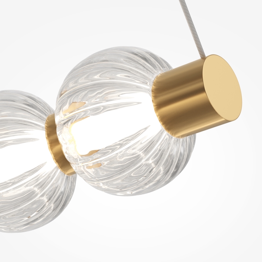 Maytoni MOD555PL-L35G3K - LED luster na sajli AMULET LED/40W/230V 3000K zlatna