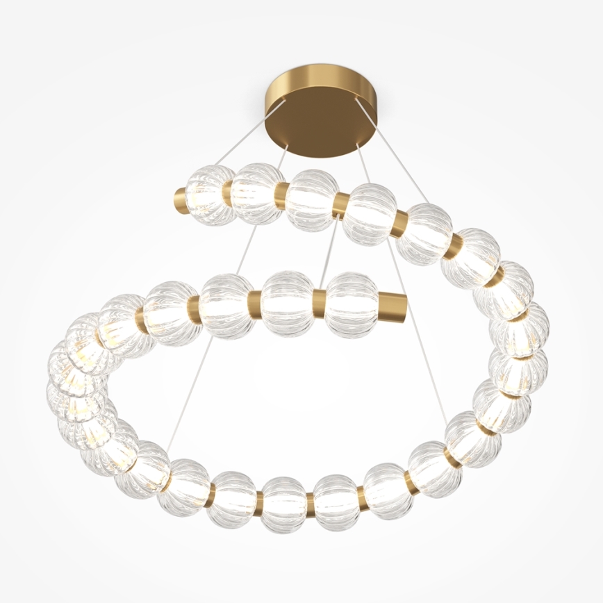 Maytoni MOD555PL-L35G3K - LED luster na sajli AMULET LED/40W/230V 3000K zlatna