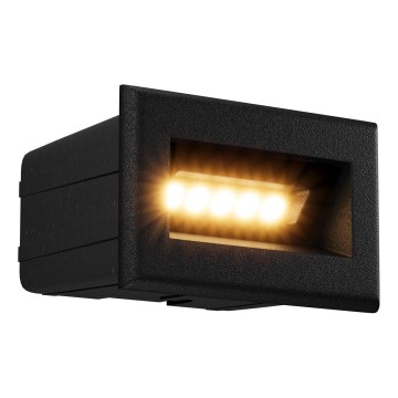 Maytoni O045SL-L3B3K - BOSCA spoljašnje ugradno LED svetlo, 3W, 230V, 3000K, IP65, crna
