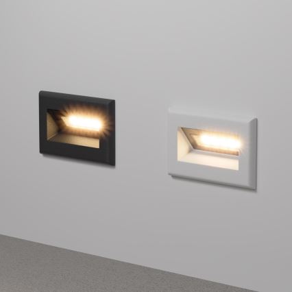 Maytoni O045SL-L3B3K - LED Spoljašnje ugradbeno svetlo BOSCA LED/3W/230V 3000K IP65 crno