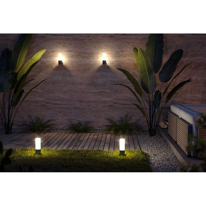 Maytoni O418FL-01B - Spoljašnja lampa WILLIS 1xE27/60W/230V 30 cm IP54 crno