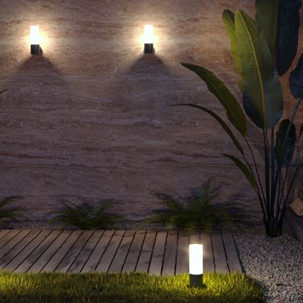 Maytoni O418FL-01GR - Spoljašnja lampa WILLIS 1xE27/60W/230V 30 cm IP54 antracit