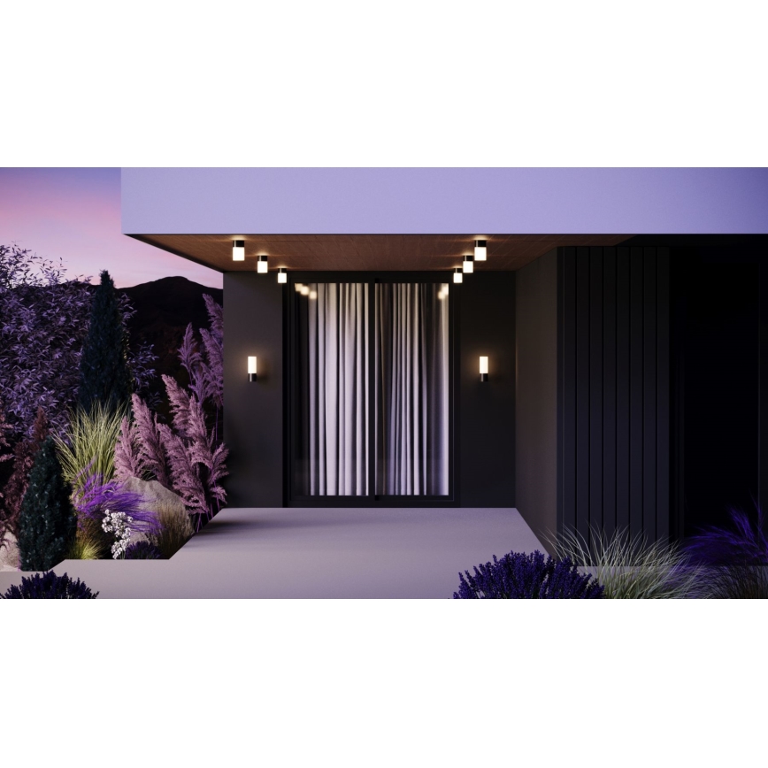 Maytoni O418WL-01B - Spoljašnja zidna lampa WILLIS 1xE27/60W/230V IP54 crno