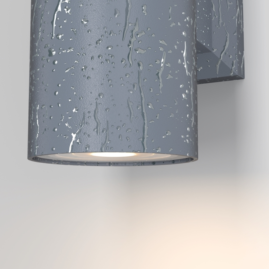 Maytoni O574WL-02GR - Spoljašnja zidna lampa BOWERY 2xGU10/50W/230V IP54 antracit