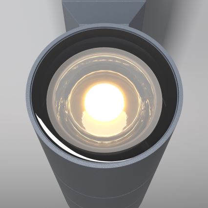 Maytoni O574WL-02GR - Spoljašnja zidna lampa BOWERY 2xGU10/50W/230V IP54 antracit