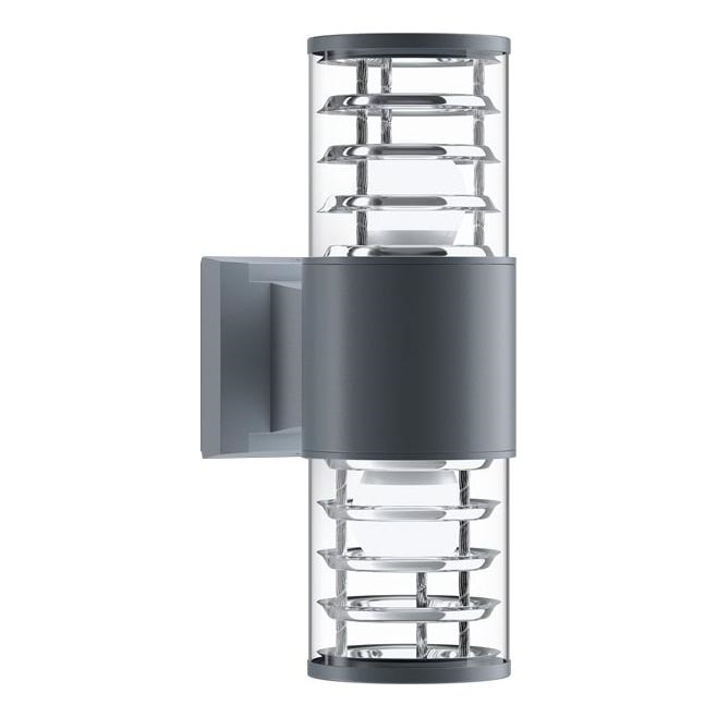 Maytoni O576WL-02GR - Spoljašnja zidna lampa BRONX 2xE27/60W/230V IP54 antracit