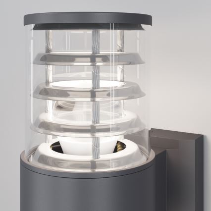 Maytoni O576WL-02GR - Spoljašnja zidna lampa BRONX 2xE27/60W/230V IP54 antracit