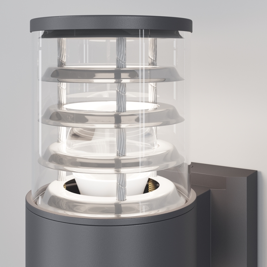 Maytoni O576WL-02GR - Spoljašnja zidna lampa BRONX 2xE27/60W/230V IP54 antracit