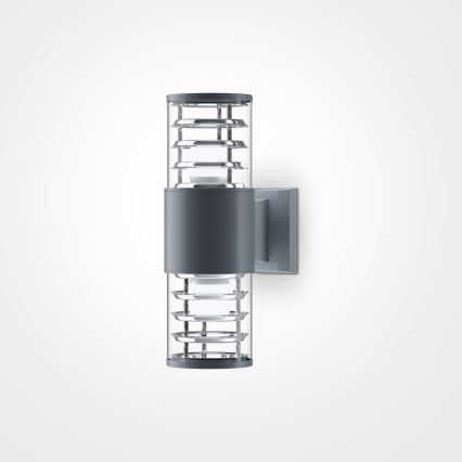 Maytoni O576WL-02GR - Spoljašnja zidna lampa BRONX 2xE27/60W/230V IP54 antracit