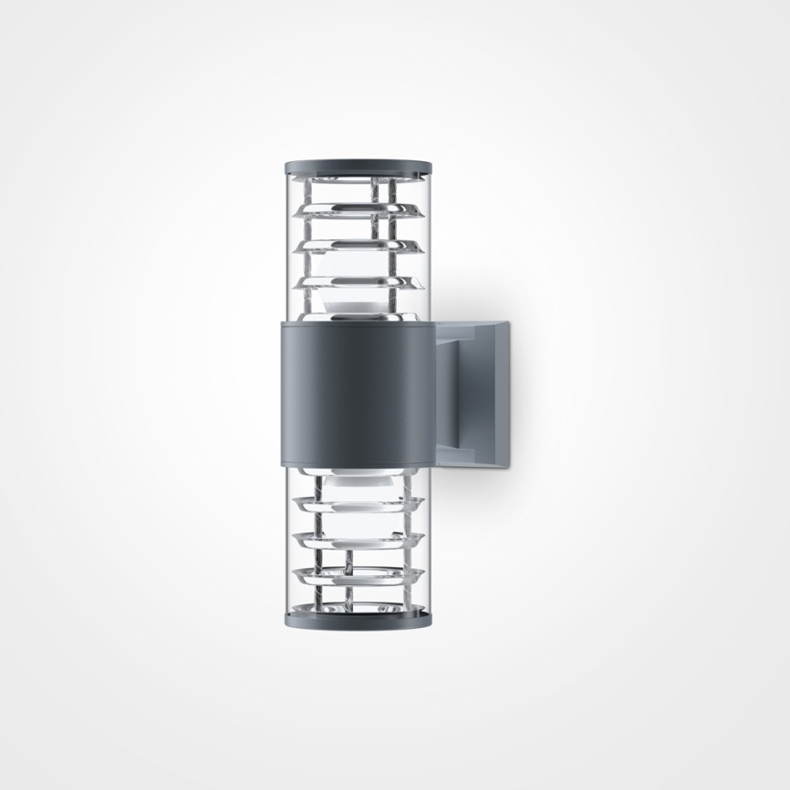 Maytoni O576WL-02GR - Spoljašnja zidna lampa BRONX 2xE27/60W/230V IP54 antracit
