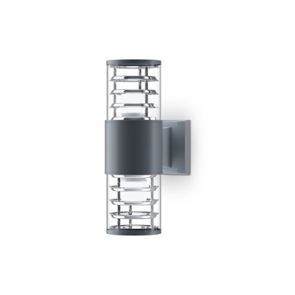 Maytoni O576WL-02GR - Spoljašnja zidna lampa BRONX 2xE27/60W/230V IP54 antracit