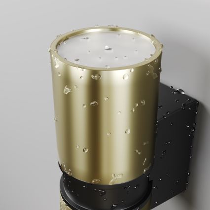 Maytoni O582WL-02BS - Spoljašnja zidna lampa BOWERY 2xGU10/50W/230V IP54 mesing