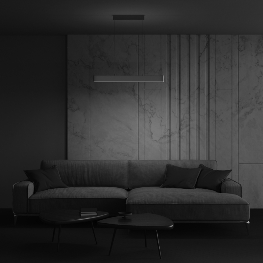 Maytoni P010PL-L23G3K - LED luster na sajli STEP LED/23W/230V 3000K 91 cm zlatna