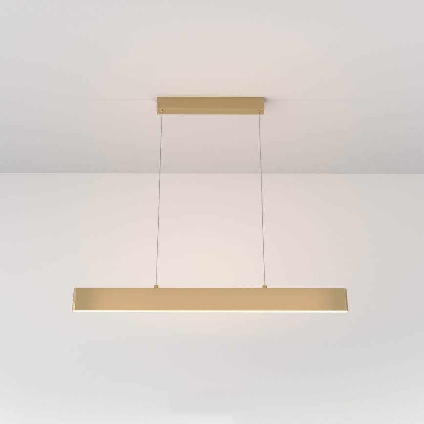 Maytoni P010PL-L23G3K - LED luster na sajli STEP LED/23W/230V 3000K 91 cm zlatna