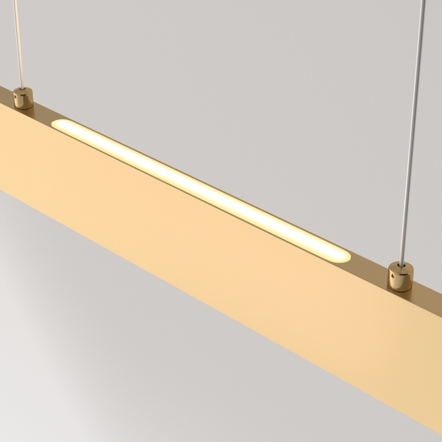 Maytoni P010PL-L23G3K - LED luster na sajli STEP LED/23W/230V 3000K 91 cm zlatna