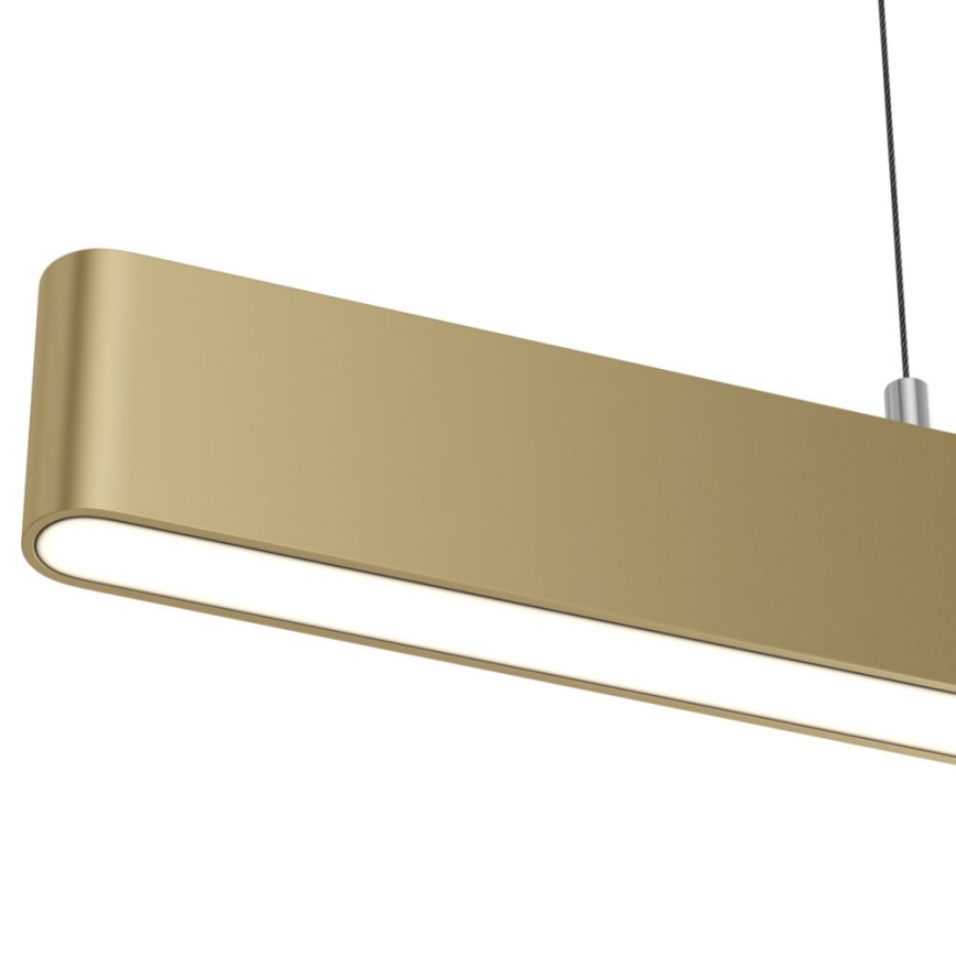 Maytoni P010PL-L23G3K - LED luster na sajli STEP LED/23W/230V 3000K 91 cm zlatna