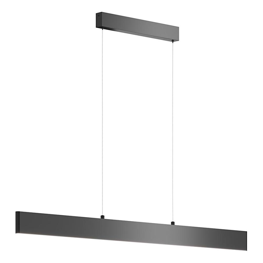 Maytoni P010PL-L30B4K - LED luster na sajli STEP LED/30W/230V 4000K 118,5 cm crno