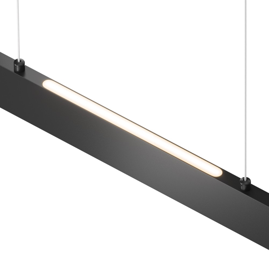 Maytoni P010PL-L30B4K - LED luster na sajli STEP LED/30W/230V 4000K 118,5 cm crno