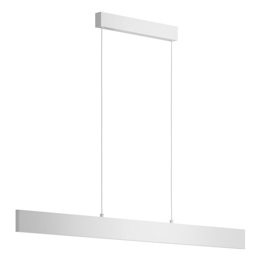Maytoni P010PL-L30W4K - LED luster na sajli STEP LED/30W/230V 4000K 118,5 cm bela