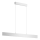 Maytoni P010PL-L30W4K - LED luster na sajli STEP LED/30W/230V 4000K 118,5 cm bela